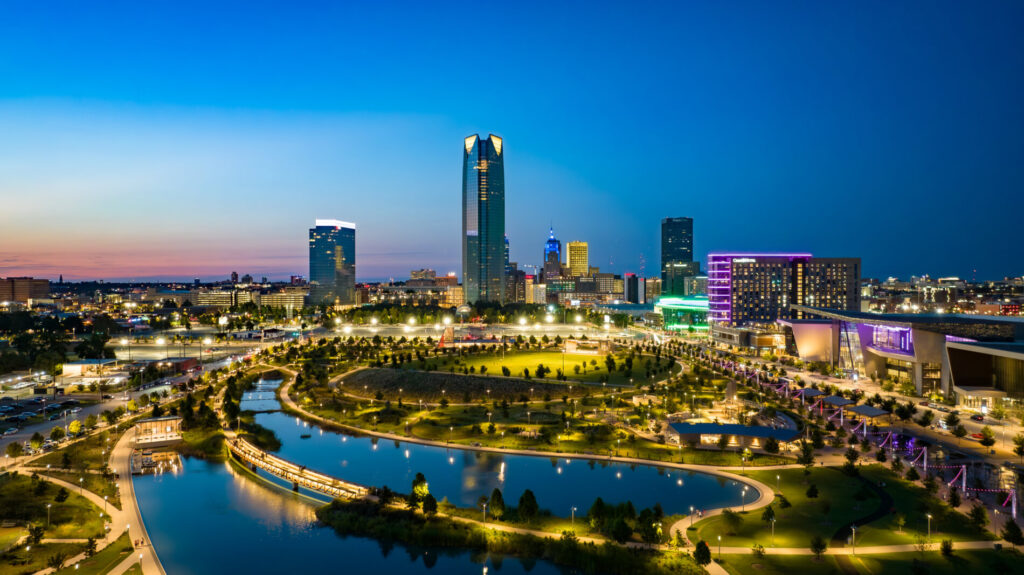 Oklahoma City Skyline