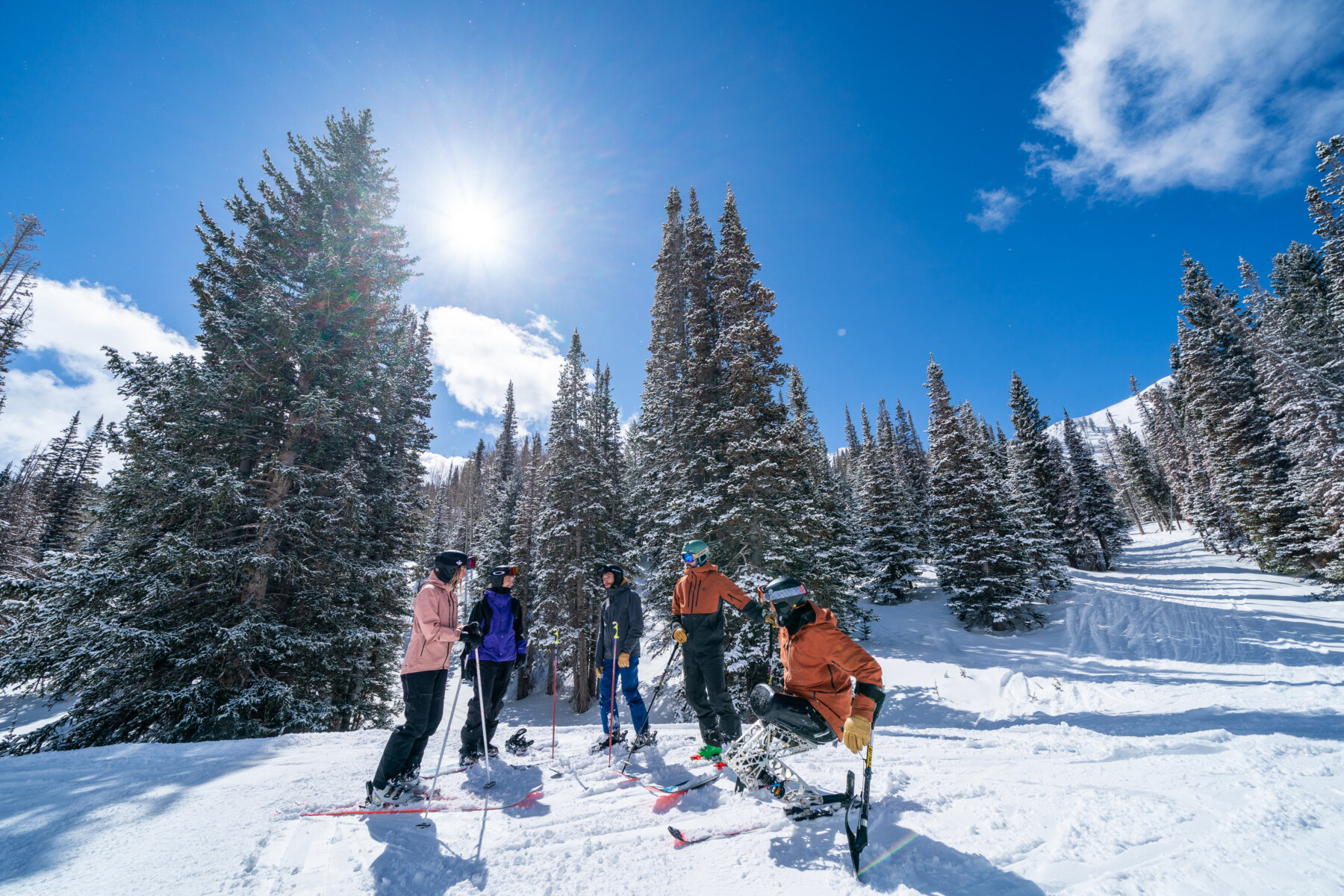 Winter skiing in utah Winter skiing in utah