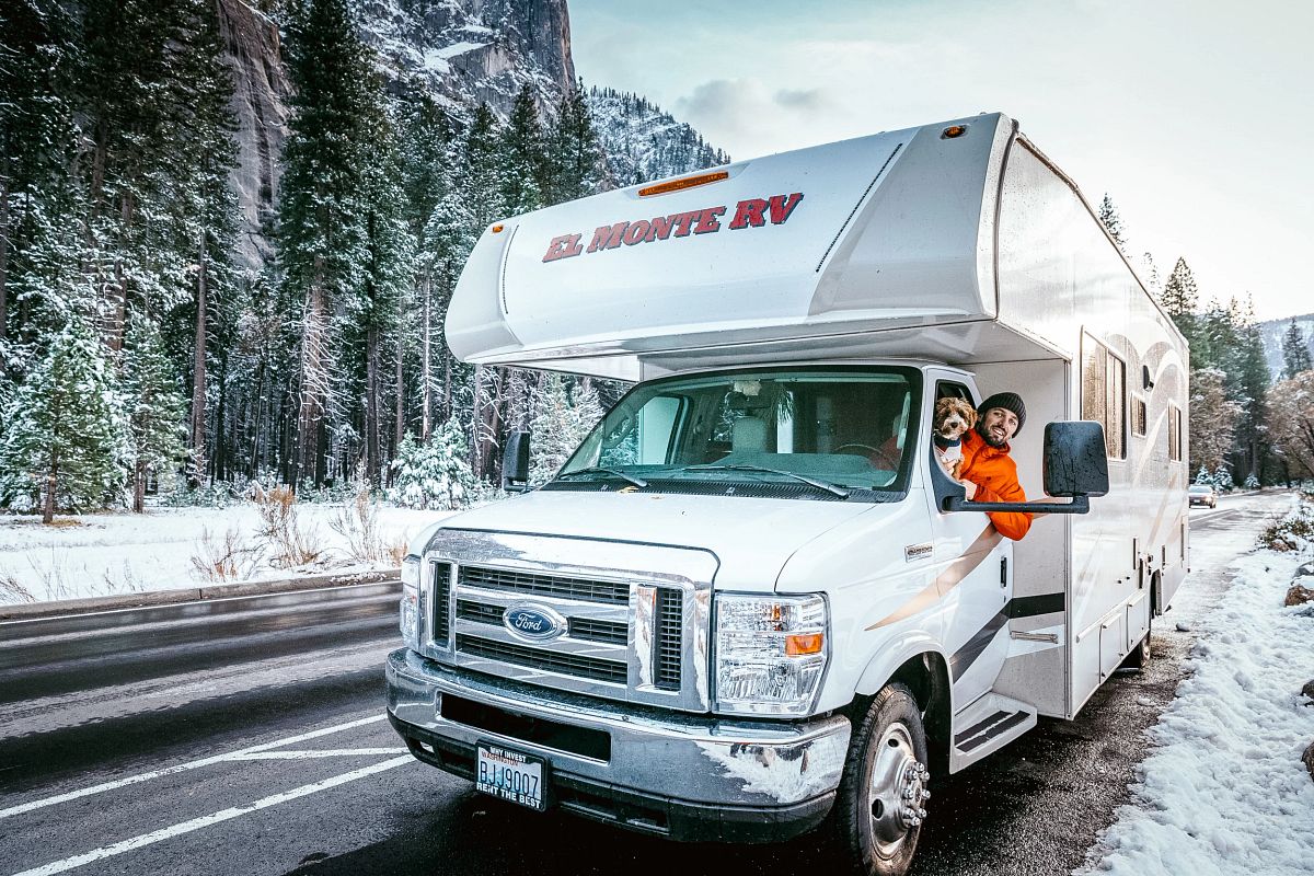 Winter camper Amerika Winter camper Amerika