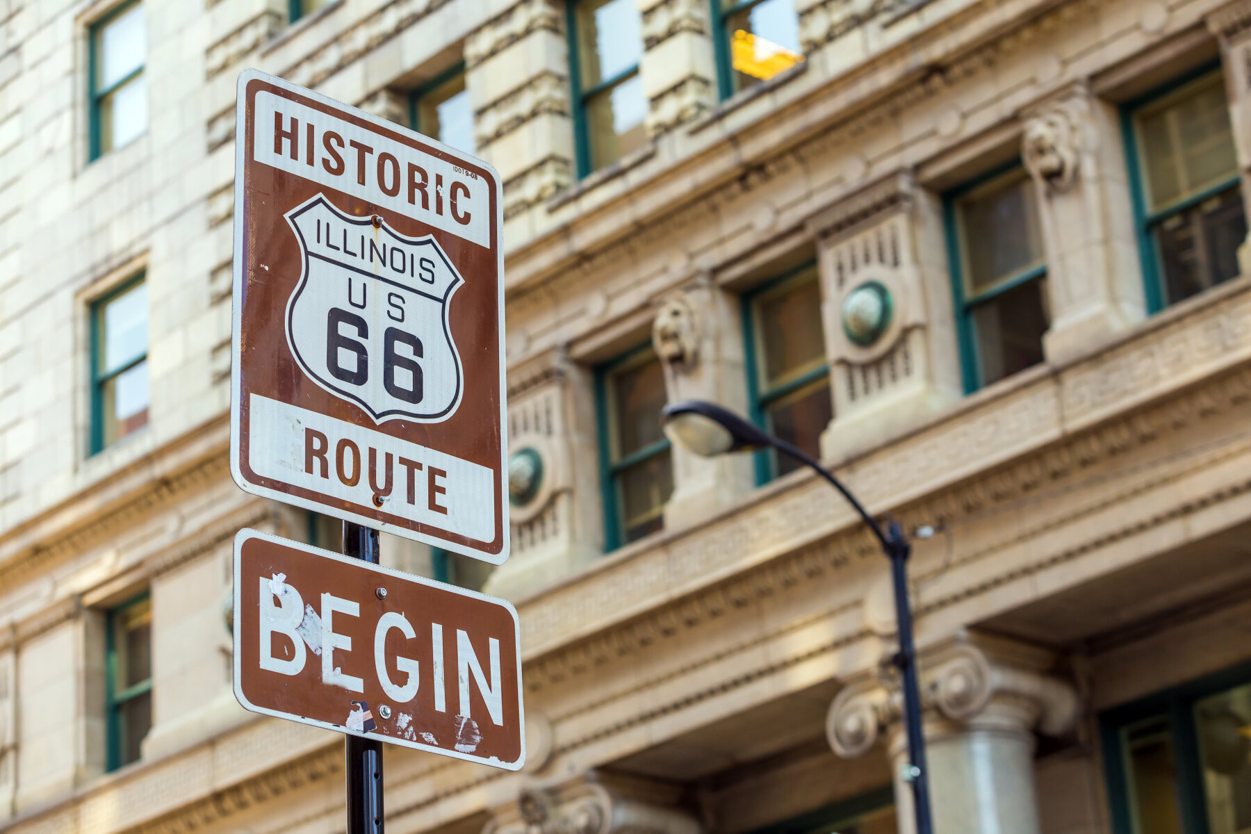 Route 66 sign