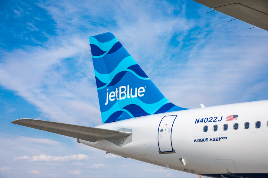 Vliegtuig JetBlue