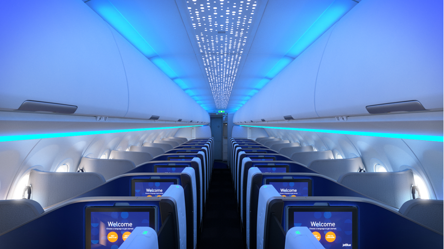 Vliegtuig binnenkant