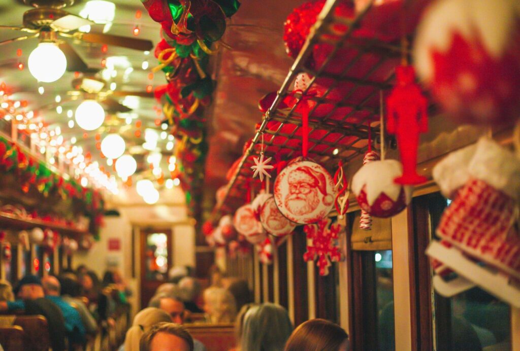 Christmas Wine Train